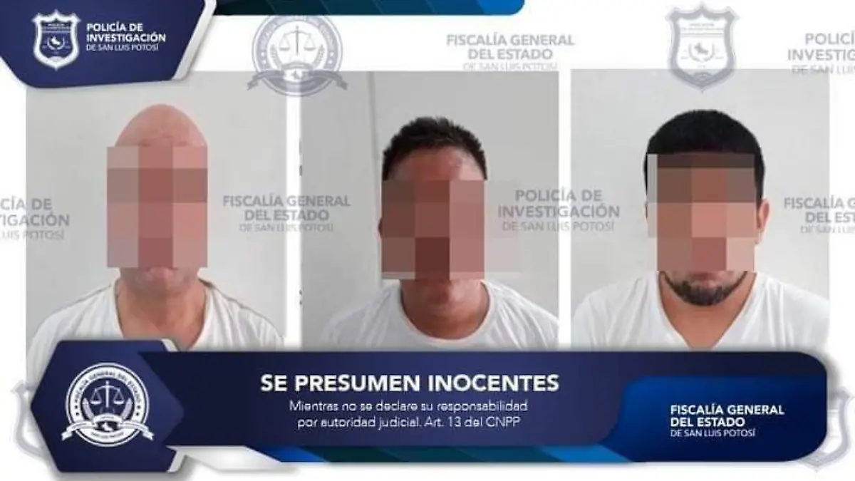 implicados en trata de personas, SLP